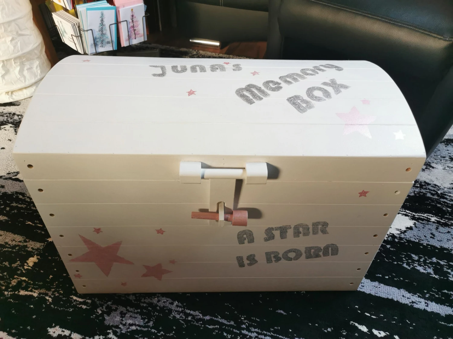 Holz-Schatzkiste Mittel-No.2 L 48 | Kinder-Truhe | Piratentruhe | PW2213 5 Holz-Schatzkiste Mittel-No.2 L 48 | Kinder-Truhe | Piratentruhe | PW2213 – Bild 3