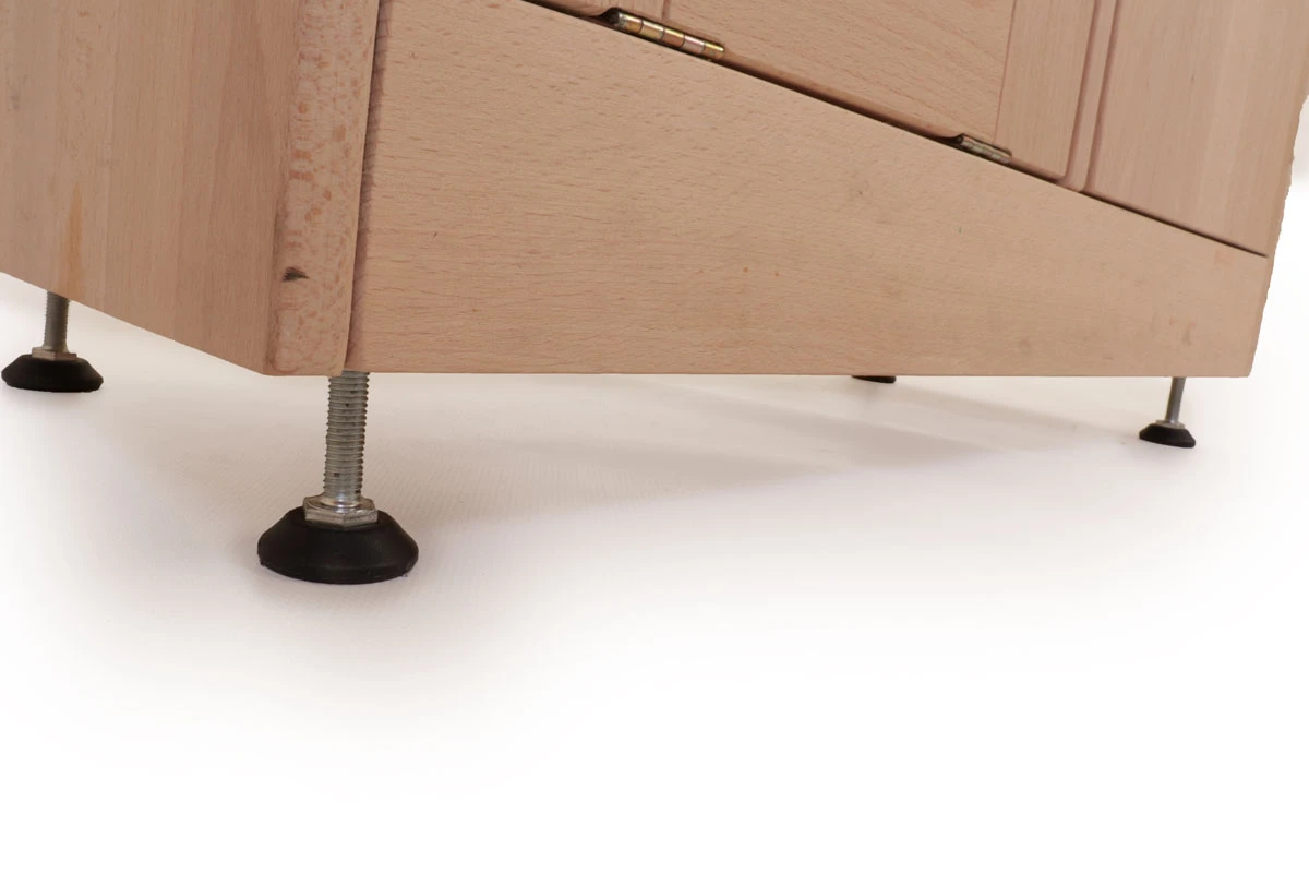 Sockelfüße Im 4er-Set (Gewindestangen) Für Die Erhöhung Einer Kinderküche 5 Sockelfüße Im 4er-Set (Gewindestangen) Für Die Erhöhung Einer Kinderküche – Bild 3