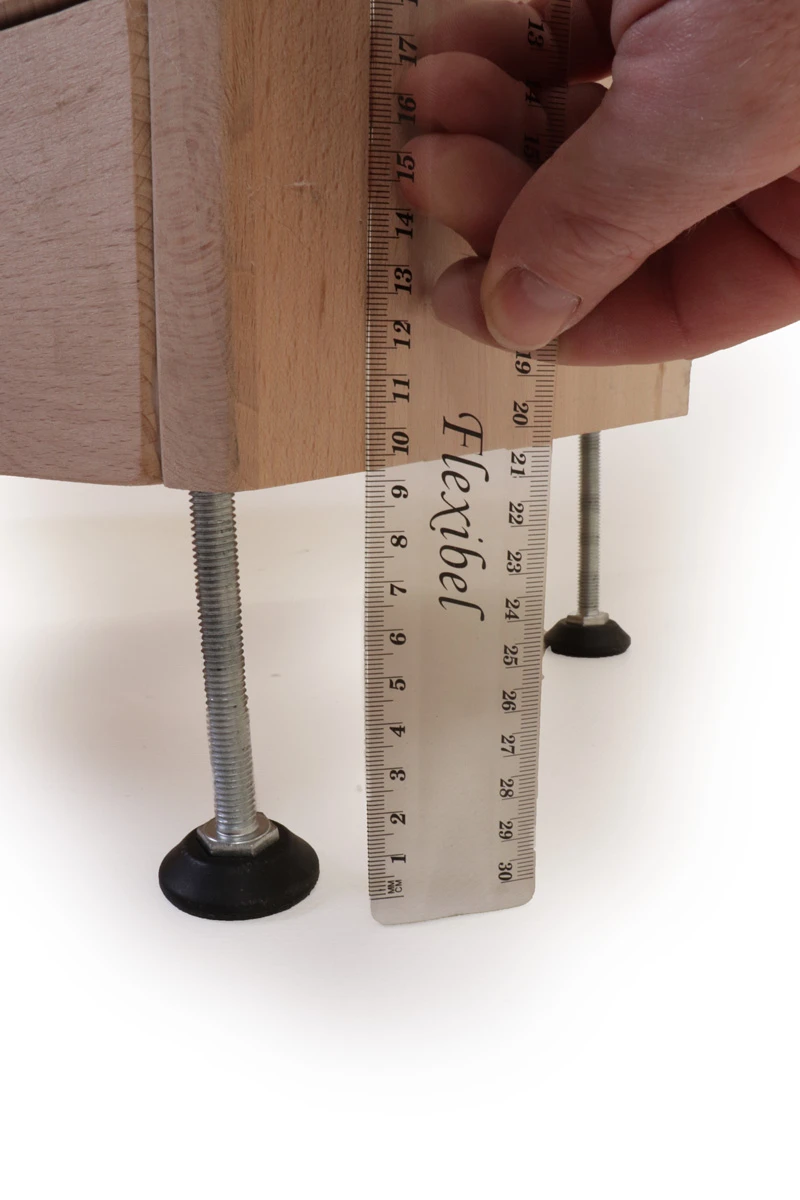 Sockelfüße Im 4er-Set (Gewindestangen) Für Die Erhöhung Einer Kinderküche 7 Sockelfüße Im 4er-Set (Gewindestangen) Für Die Erhöhung Einer Kinderküche – Bild 5