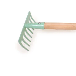 Kinderrechen Mit Holzstiel | Metall-Harke | Kinder-Gartengerät OM 304001 -Holzspielzeug-Peitz Spiel rechen massiv holzsiel gartengeraete Kinder