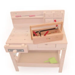 Kinder Werkzeugkasten Aus Holz | Kinderwerkbank Zubehör | 4018 15 Kinder Werkzeugkasten Aus Holz | Kinderwerkbank Zubehör | 4018 -Holzspielzeug-Peitz Spiel werkzeugkiste kindgerecht nachhaltig