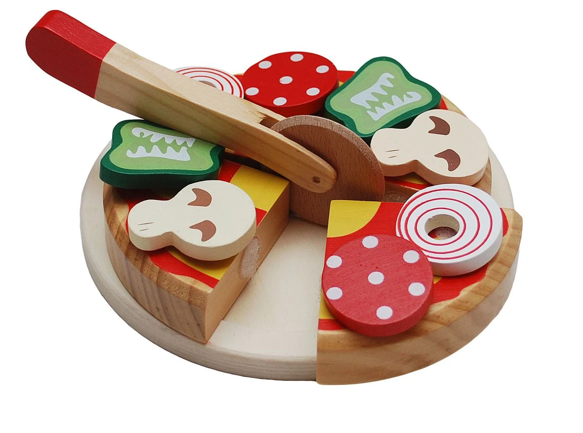 Pizza-Schneideset Kinder-Spielzeug Holz Tanner Kinder-Küchen-Zubehör Kaufladen-Zubehör 0927.9 3 Pizza-Schneideset Kinder-Spielzeug Holz Tanner Kinder-Küchen-Zubehör Kaufladen-Zubehör 0927.9