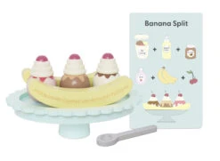 Tanner Eis 'Banana Split' | Holz | Eisdiele | Vanilleeis & Schoko | W7216