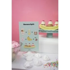 Tanner Eis 'Banana Split' | Holz | Eisdiele | Vanilleeis & Schoko | W7216 -Holzspielzeug-Peitz W7216 banana split5