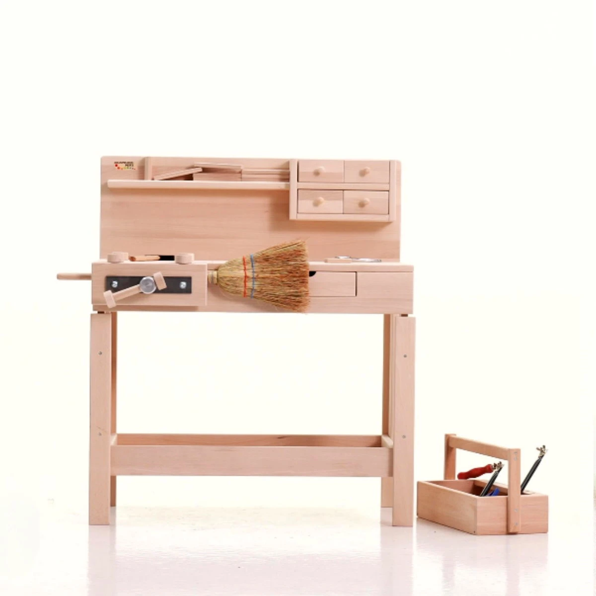 Kinder Werkzeugkasten Aus Holz | Kinderwerkbank Zubehör | 4018 10 Kinder Werkzeugkasten Aus Holz | Kinderwerkbank Zubehör | 4018 – Bild 8