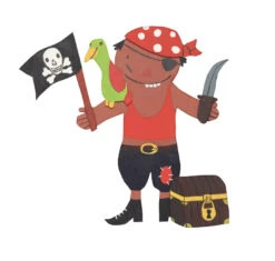 Laubsägevorlage Pirat | Heimwerken | Kinder Modellbau| PB-375/2S