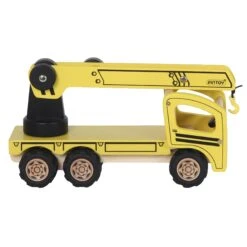 Baustellen Autokran | Kinder-Holz-Lastkran | PINTOY | BA-112433