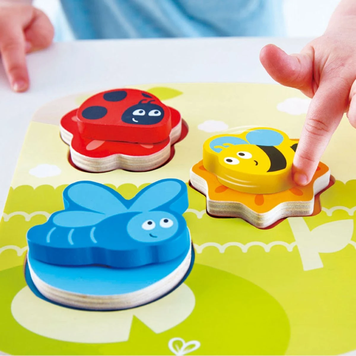 Insekten-Puzzle | 7-teilig | Für Kleinkinder | Natur-Puzzle Aus Holz | Hape E1609 4 Insekten-Puzzle | 7-teilig | Für Kleinkinder | Natur-Puzzle Aus Holz | Hape E1609 – Bild 2