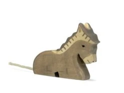 Holztiger Esel Kinder-Holz-Bauernhof-Tier HT 80048