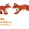 Fuchs Und Babyfuchs | 2-teiliges Tiere Set | Arche Spielfiguren | Holztiger | Europa Tiere | HT 80094+HT 80096 1 Fuchs Und Babyfuchs | 2-teiliges Tiere Set | Arche Spielfiguren | Holztiger | Europa Tiere | HT 80094+HT 80096 -Holzspielzeug-Peitz europa spielfiguren set arche fuchs