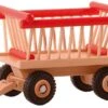 Spielzeug-Heuwagen Holz-Pferd-Anhänger Für Traktor -Holzspielzeug-Peitz heuwagenholzspielzeugostheimerheuwagen
