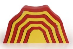 Buntes Kinder-Holz-Zirkuszelt | 8-teilig Massivholz | Holz-Bauklötze | 6064 8 Buntes Kinder-Holz-Zirkuszelt | 8-teilig Massivholz | Holz-Bauklötze | 6064 -Holzspielzeug-Peitz holz spiel zirkus zelt