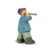Hirte Mit Flöte 2 | Holz-Krippenfigur | Krippenfigur Holztiger 80304