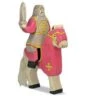 Ritter Rot | Reitend | Reiter-Ritterburg-Figur Ohne Pferd | 80.254 Holztiger-Ritterfigur -Holzspielzeug-Peitz holztiger reiter 537 0