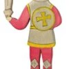 Ritter Rot Mit Schwert | Holztiger Ritterfigur | Holz Ritterburg-Figur 80252 -Holzspielzeug-Peitz holztiger rot schwert