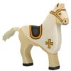 Pferd | Ritterburg-Figur 80.251 | Ritterspiel | Weißer Umhang | Holztiger-Pferd 2 Pferd | Ritterburg-Figur 80.251 | Ritterspiel | Weißer Umhang | Holztiger-Pferd -Holzspielzeug-Peitz holztiger nur das pferd
