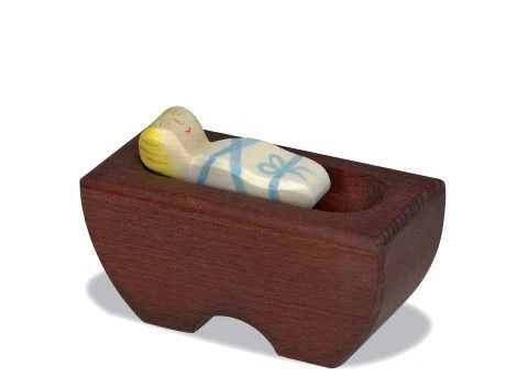 Jesuskind 2 In Krippe | Holz-Krippenfigur | Krippenfigur Holztiger 80298 3 Jesuskind 2 In Krippe | Holz-Krippenfigur | Krippenfigur Holztiger 80298