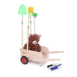 Kinder Schubkarre | Sackkarre Aus Naturholz Für Kinder | 4025