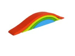 Titelseite 27 4-teilig Holz-Brückenbogen Bunt | Autobrücke | Bauklötze Im Set 6059