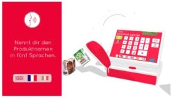 Goki Spiel-Kasse Mit Echter Scanfunktion | Kaufladen-Zubehör | TA 1030.5 -Holzspielzeug-Peitz ladenkasse kaufmannsladen 1030 5 prokuktnamen