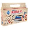 Laubsäge Set | 22 Teile | Werkzeug | Tragegriffkarton | Modellbau | PB-925P -Holzspielzeug-Peitz laubsaegeset im praktischen tragegriff karton 925P Pack