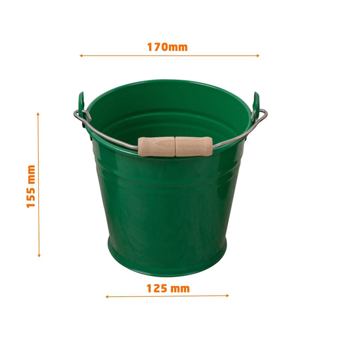 Kinder-Metall-Eimer | Kleiner Garten-Eimer | Blumen-Umtopf | Rot-Blau-Grün | Vo-964 7 Kinder-Metall-Eimer | Kleiner Garten-Eimer | Blumen-Umtopf | Rot-Blau-Grün | Vo-964 – Bild 5