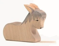 Esel | Holz-Krippen-Figur | Krippenfigur Ostheimer | Os 40405