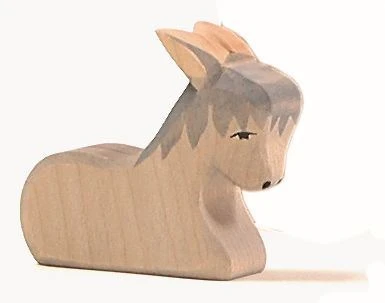 Esel | Holz-Krippen-Figur | Krippenfigur Ostheimer | Os 40405 3 Esel | Holz-Krippen-Figur | Krippenfigur Ostheimer | Os 40405