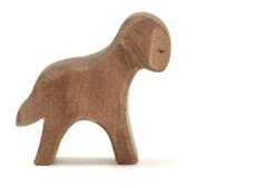 Lamm Braun | Holz-Krippen-Figur | Weihnachts-Krippen-Figur | Os 11655