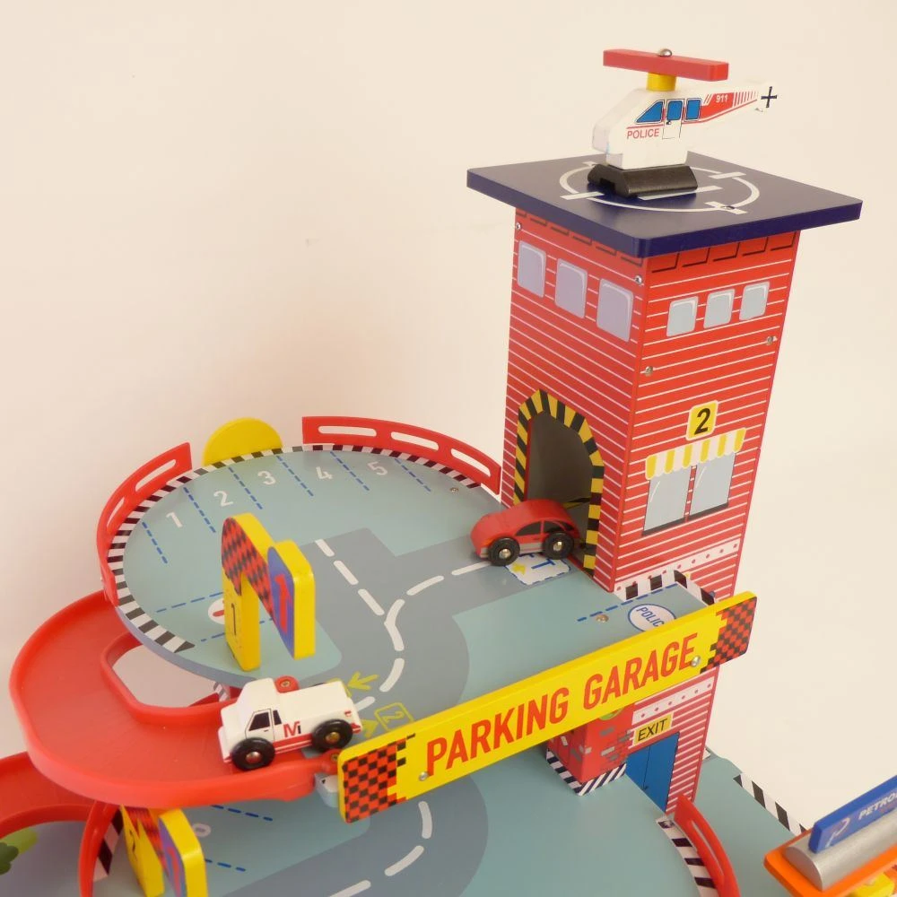 Kinder-Parkgarage-Spiel-Parkhaus! Mit Tankstelle 3381 7 Kinder-Parkgarage-Spiel-Parkhaus! Mit Tankstelle 3381 – Bild 5