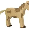 Holztiger Spielzeug-Pferd Stehend | Gefleckt Kinder-Bauernhof-Tiere Aus Holz 1 Holztiger Spielzeug-Pferd Stehend | Gefleckt Kinder-Bauernhof-Tiere Aus Holz -Holzspielzeug-Peitz pferd holztiger 489 0