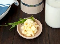 Holz-Spielküchen-Zubehör Kinder-Teller | Holz-Schale | Schüssel | Spielzeug-Schälchen 20163 -Holzspielzeug-Peitz schale teller Butter