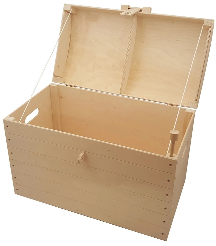 Holz-Schatzkiste Groß L 75 | Kinder-Truhe | Piratentruhe | PW 2213 4 Holz-Schatzkiste Groß L 75 | Kinder-Truhe | Piratentruhe | PW 2213 – Bild 2