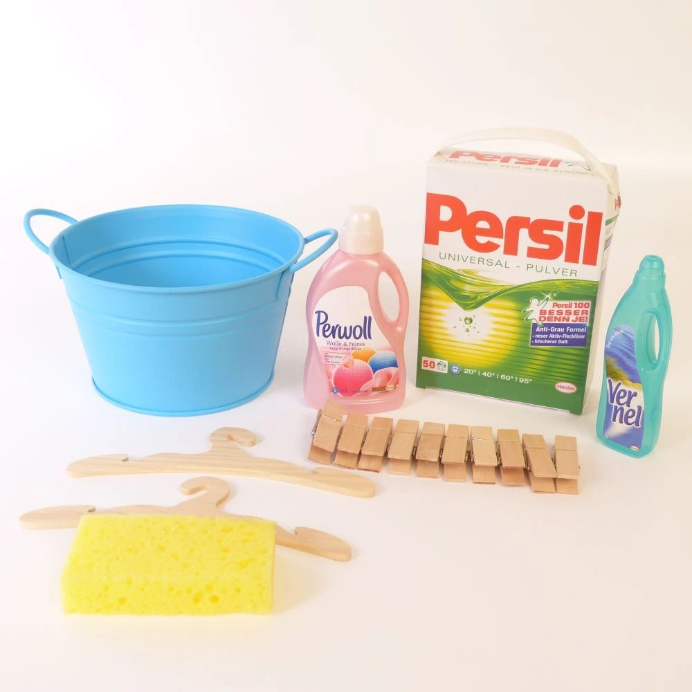 Kinder-Spielzeug Waschzuber Waschmittel Tanner Puppen-Zubehör Kaufladen-Zubehör 0409.0 7 Kinder-Spielzeug Waschzuber Waschmittel Tanner Puppen-Zubehör Kaufladen-Zubehör 0409.0 – Bild 5