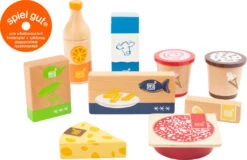 Legler Gefrierwaren | Kühlwaren-Set „fresh“ 9-teilig Kinder-Spielzeug-Lebensmittel